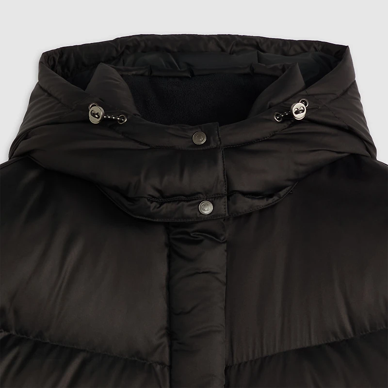 Western Bubble Midi Puffer Jacket