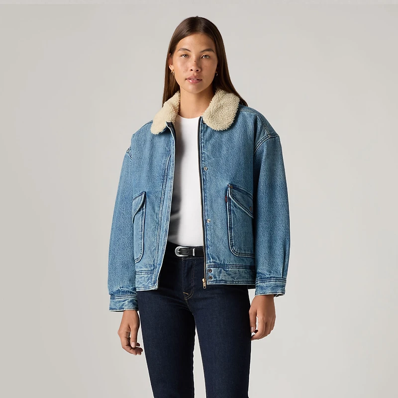 Sherpa Bomber Jacket
