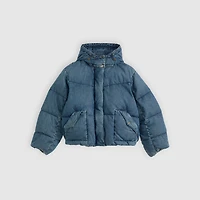 Western Bubble Shortie Puffer Jacket
