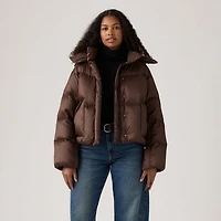 Western Bubble Shortie Puffer Jacket