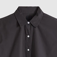 Harlie Garment Dye Cropped Shirt