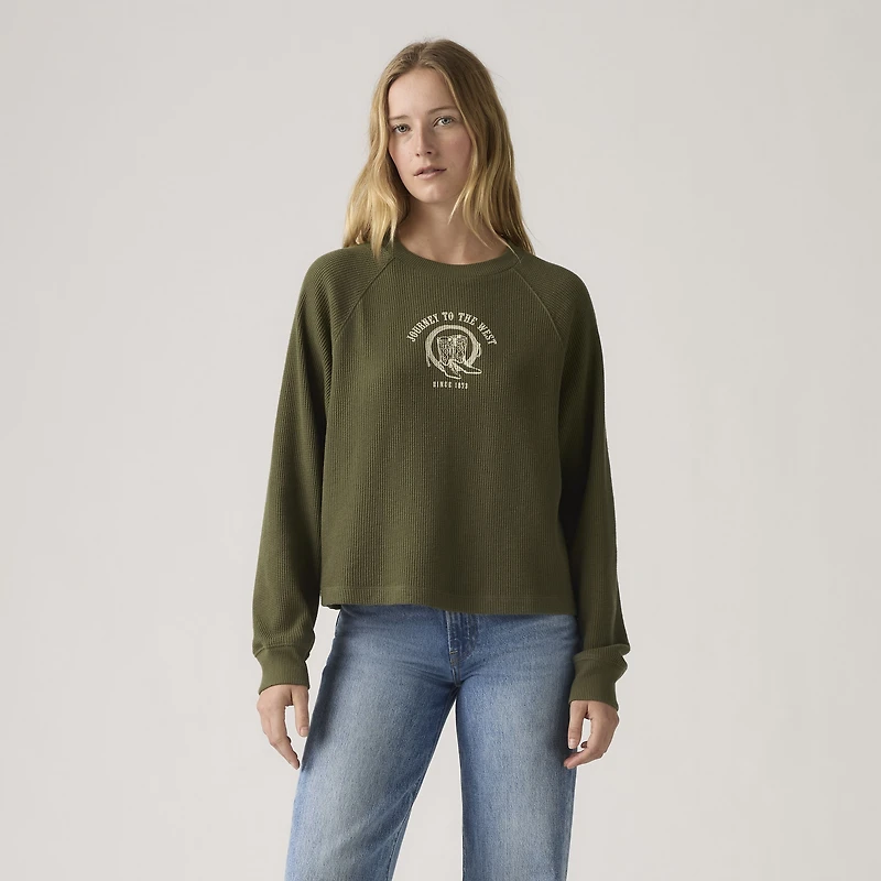 Graphic Logo Lassen Crewneck