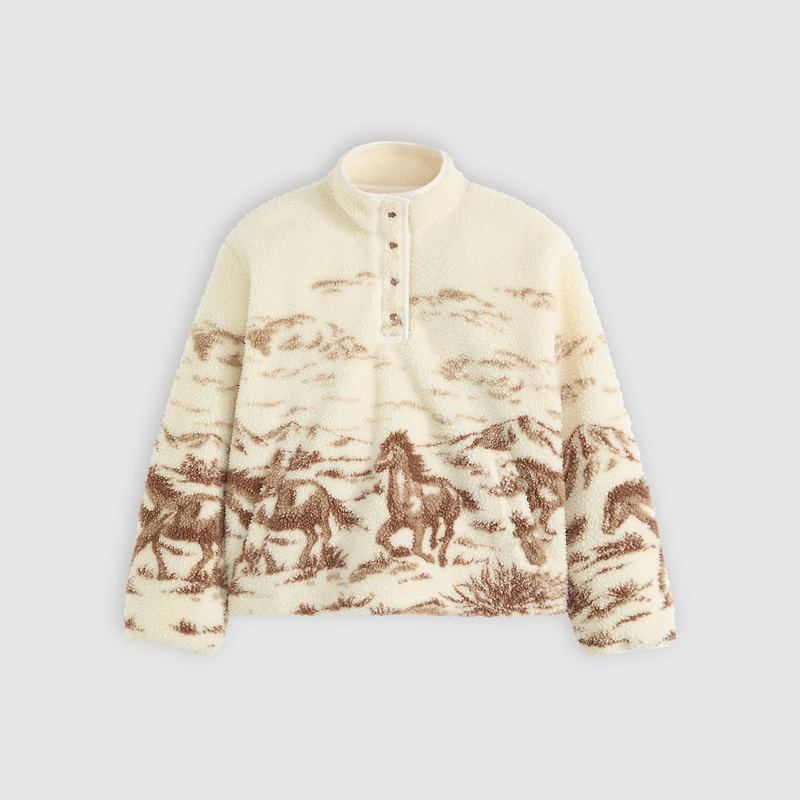 Kasey Sherpa Pullover