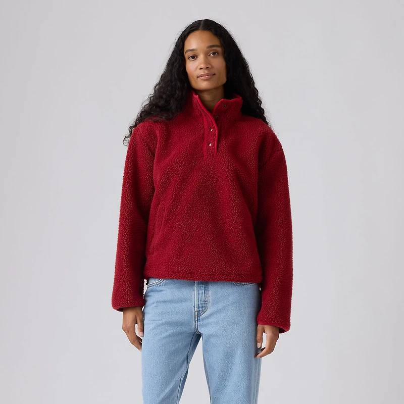 Kasey Sherpa Pullover