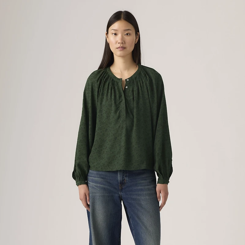 Estelle Long-Sleeve Blouse