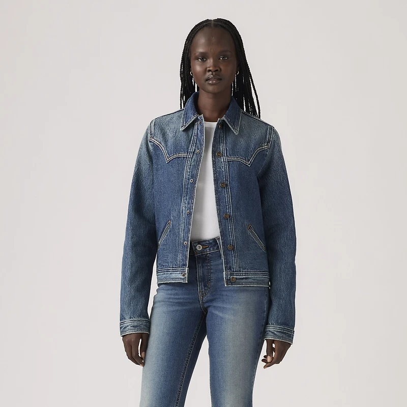 Embellished Original Trucker Jacket
