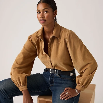 Journey Corduroy Western Shirt