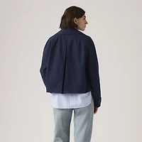 Bree Cropped Swing Trench Jacket