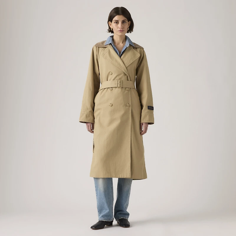 Bree Classic Long Trench Coat