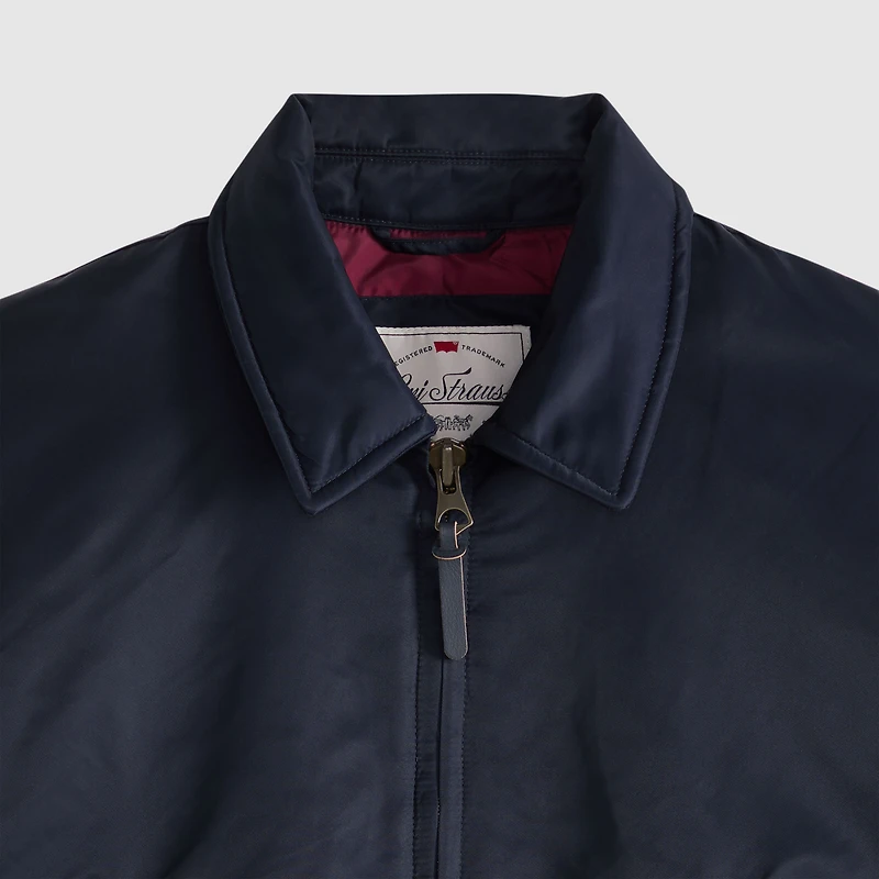 Bowie Cropped Bomber Jacket