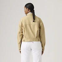 Marlowe Cropped Utility Heritage Jacket
