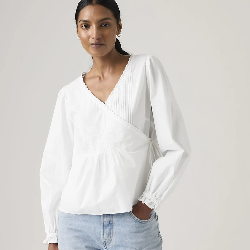 Soleil Wrap Blouse
