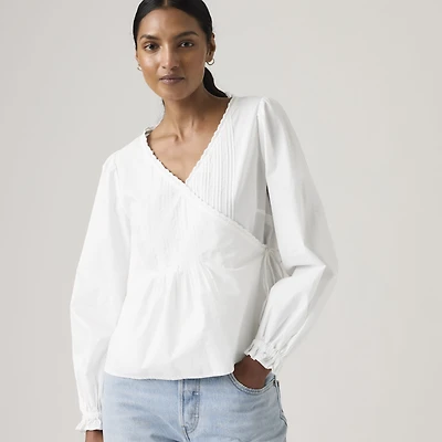 Soleil Wrap Blouse