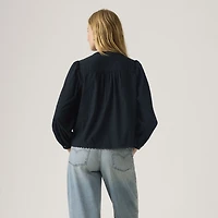 Cleo Long-Sleeve Blouse