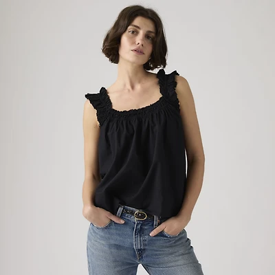 Meg Cotton Short Sleeve Blouse