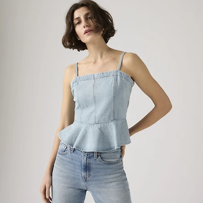 Anderson Flounce Lightweight Top