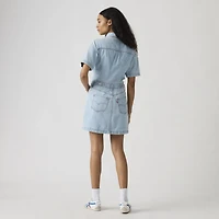 Short-Sleeve Logan Western Dress
