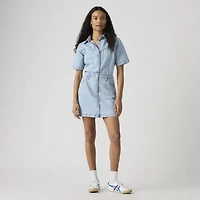 Short-Sleeve Logan Western Dress