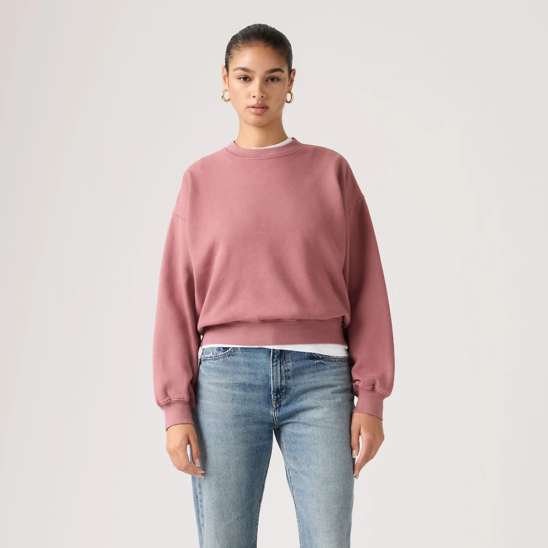 Vintage Garment Dye Boxy Sweatshirt