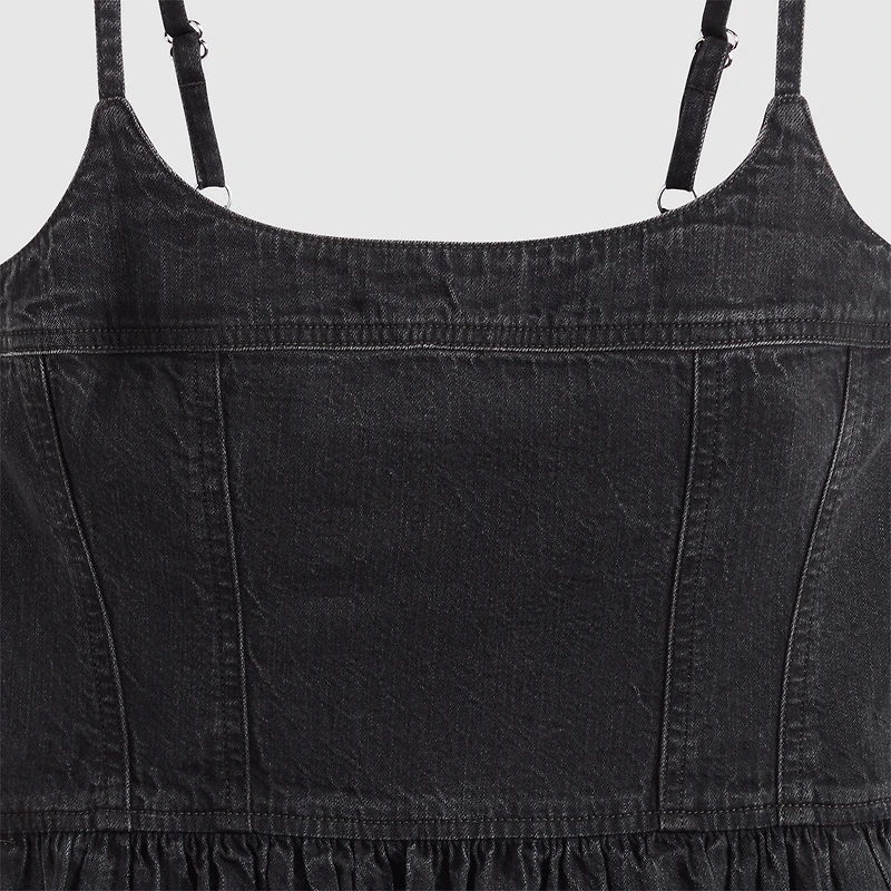 Jadine Denim Mini Lightweight Dress