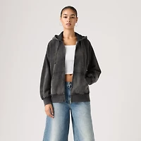 Women's Vintage Garment Dye Relaxed Hoodie