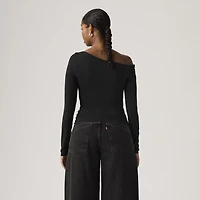 Clara Off Shoulder Long-Sleeve Top