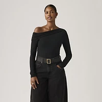 Clara Off Shoulder Long-Sleeve Top