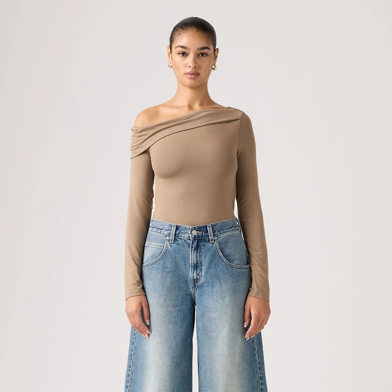 Clara Off Shoulder Long-Sleeve Top