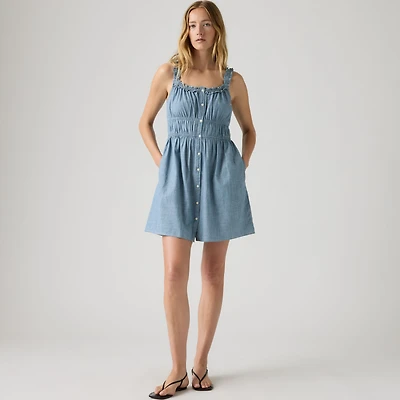 Vera Waisted Mini Dress