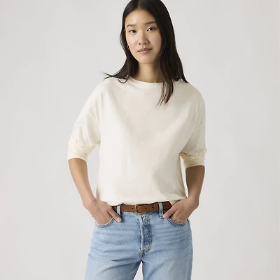 Julie Slub Long-Sleeve Tee
