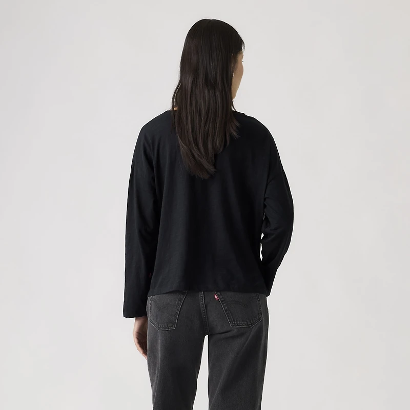 Julie Slub Long-Sleeve Tee