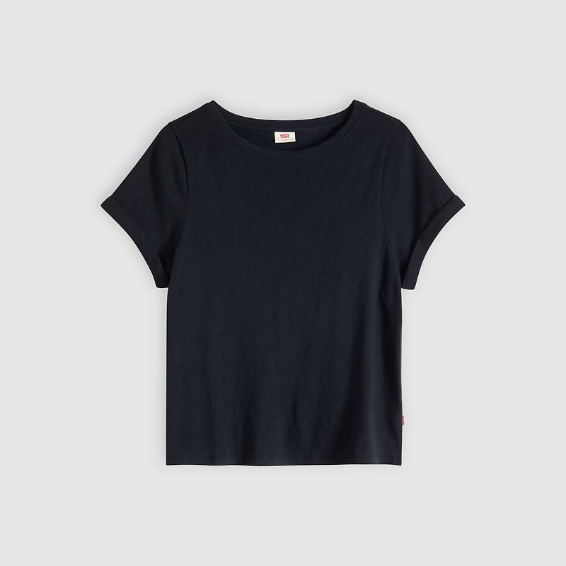 Julie Slub Short-Sleeve Tee