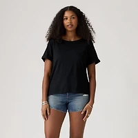 Julie Slub Short-Sleeve Tee