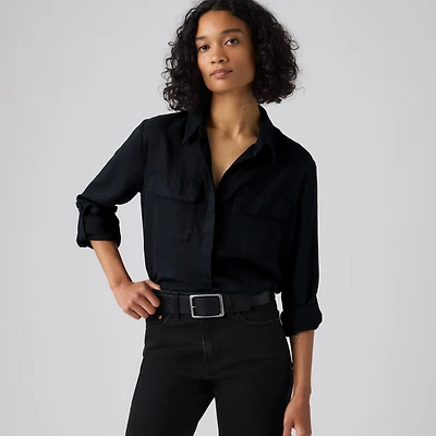 Elaine Utility Button Up Shirt