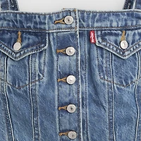 Denim Tube Top