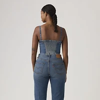 Denim Tube Top