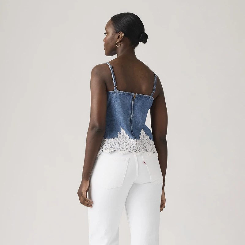 90s Women's Denim Cami Top