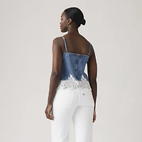 90s Women's Denim Cami Top
