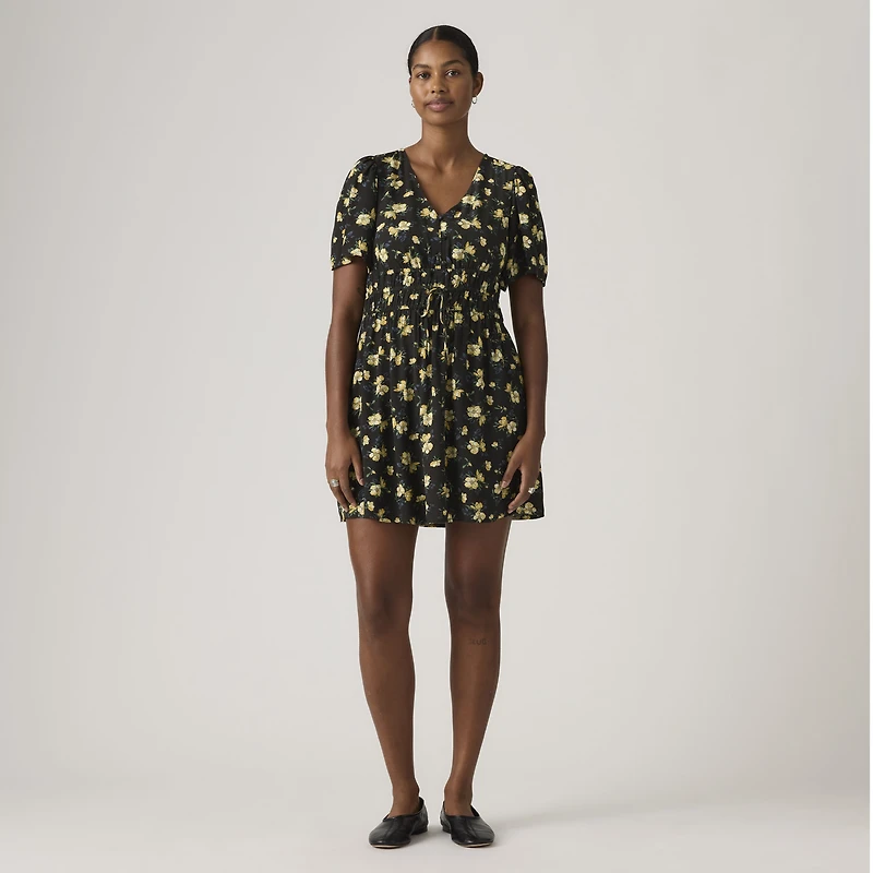 Ryan Short-Sleeve Crepe Blouse