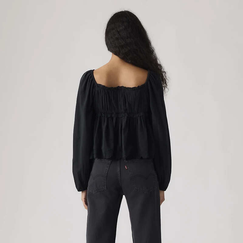 Ottie Long Sleeve Boho Blouse