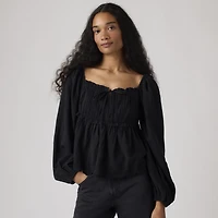 Long Sleeve Boho Blouse