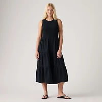 Cely Smocked Midi Dress