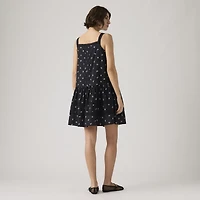 Kate Pintuck Mini Dress