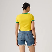 Brasil Mini Ringer Tee