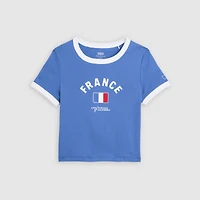 France Mini Ringer Tee