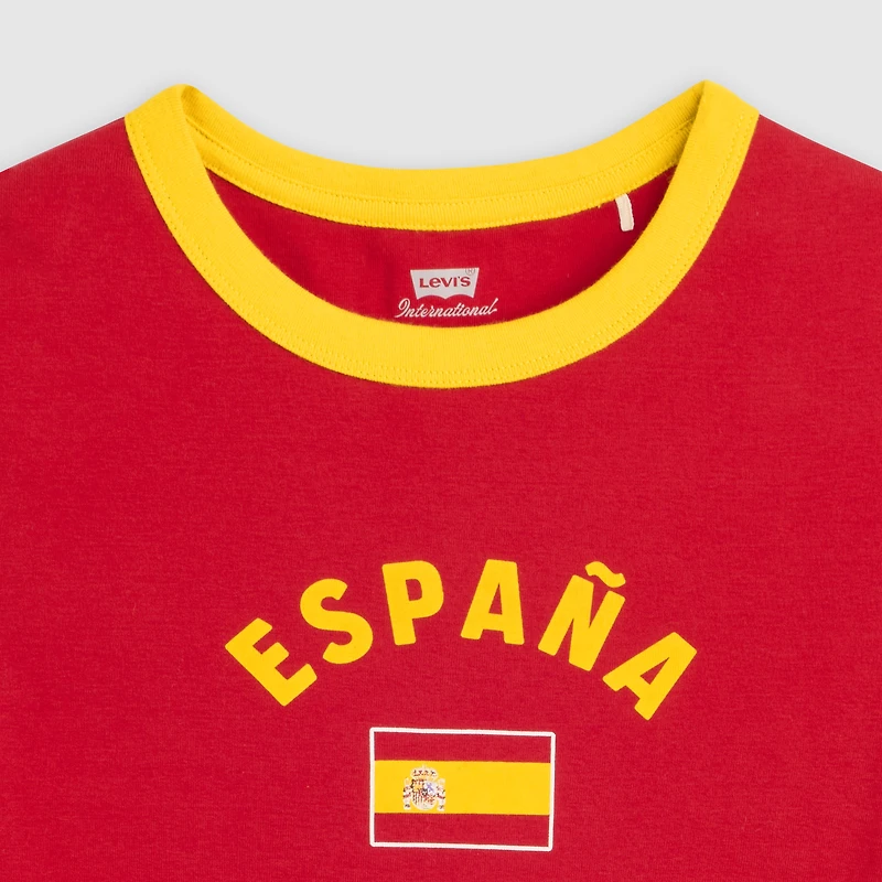 España Mini Ringer Tee