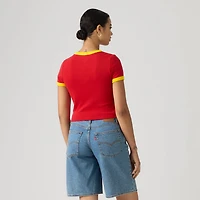 España Mini Ringer Tee