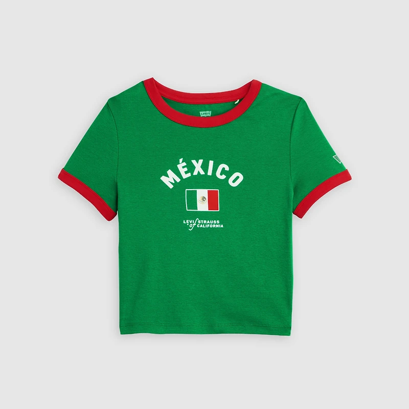 Mexico Mini Ringer Tee