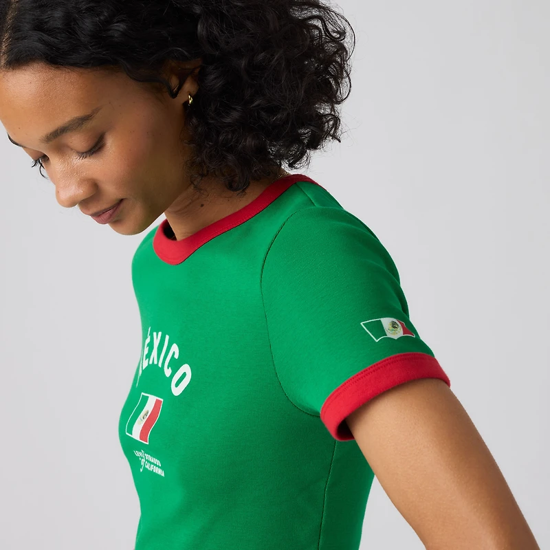 Mexico Mini Ringer Tee