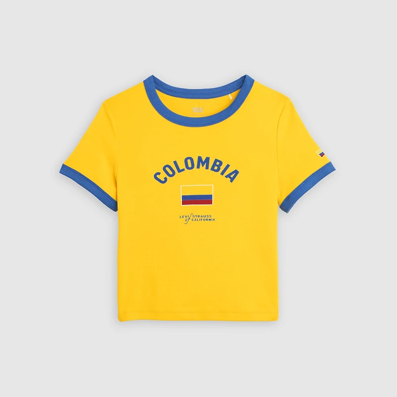 Colombia Mini Ringer Tee